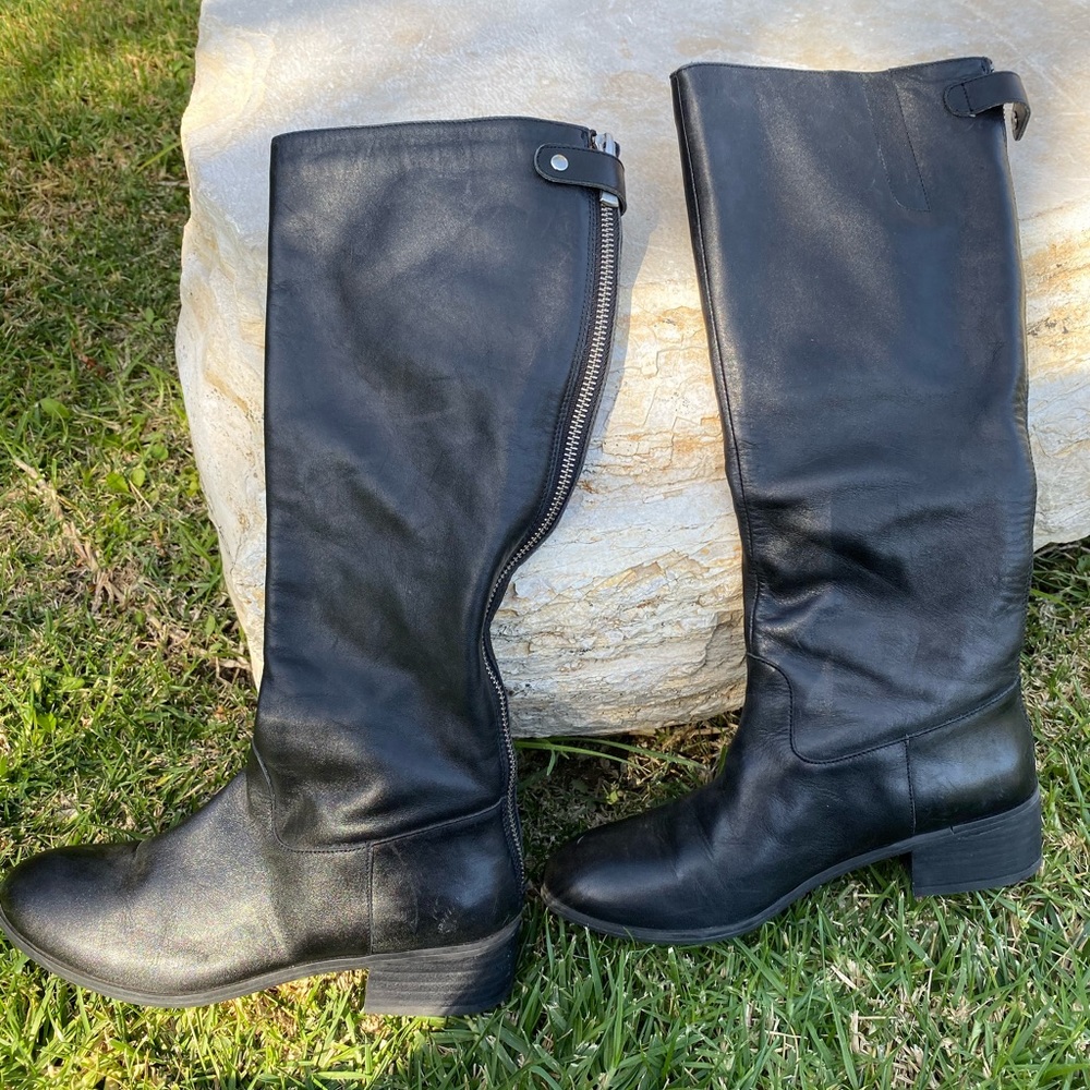 14th & Union Knee high black boots